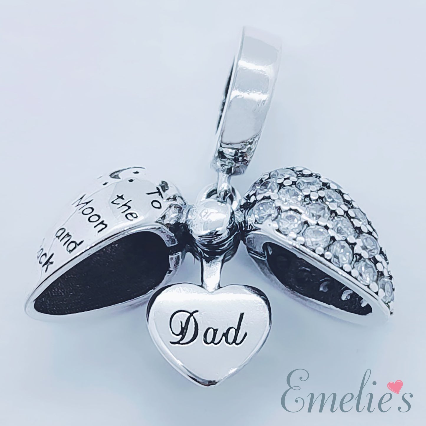 Dad Pandora Necklace Silver