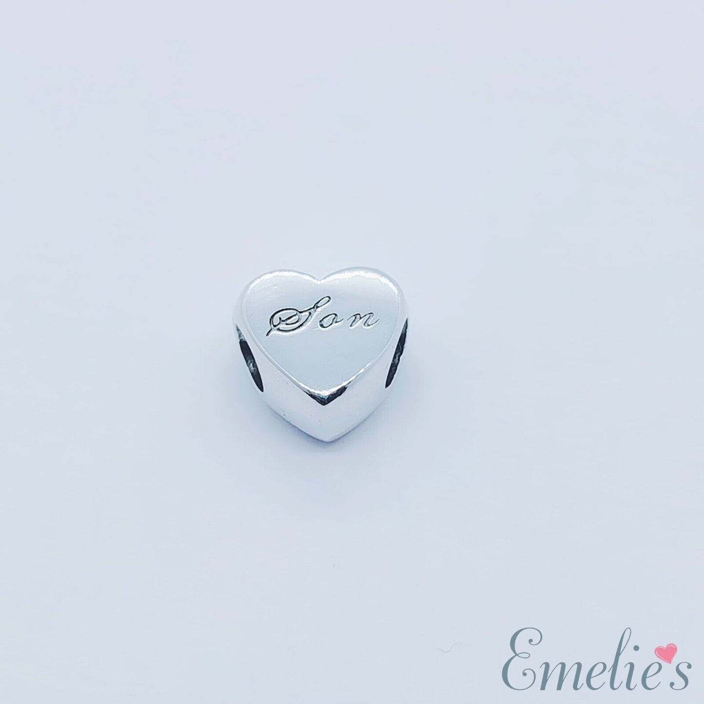 Son I Love You Charm for Pandora Bracelet. S925 Sterling Silver