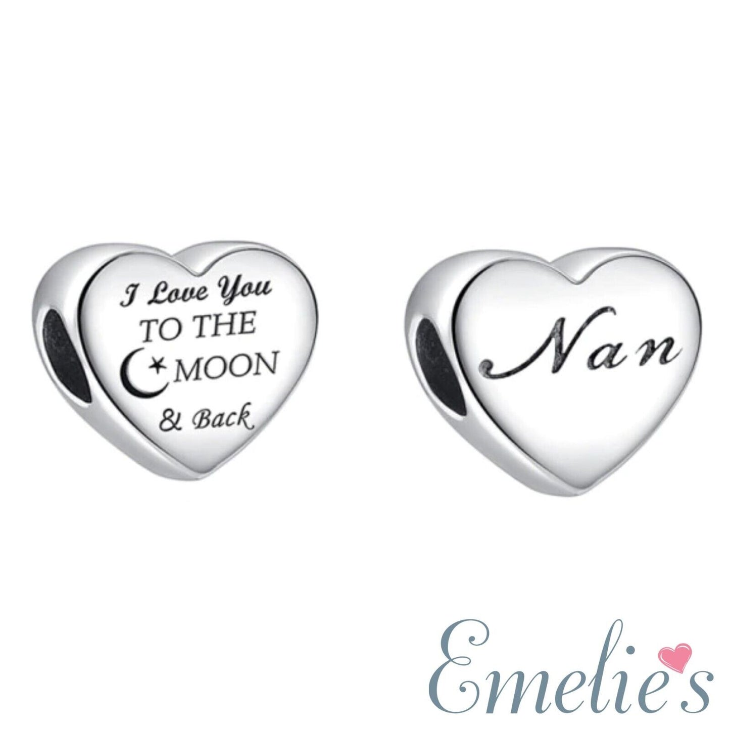 Nan Silver Pandora Charm
