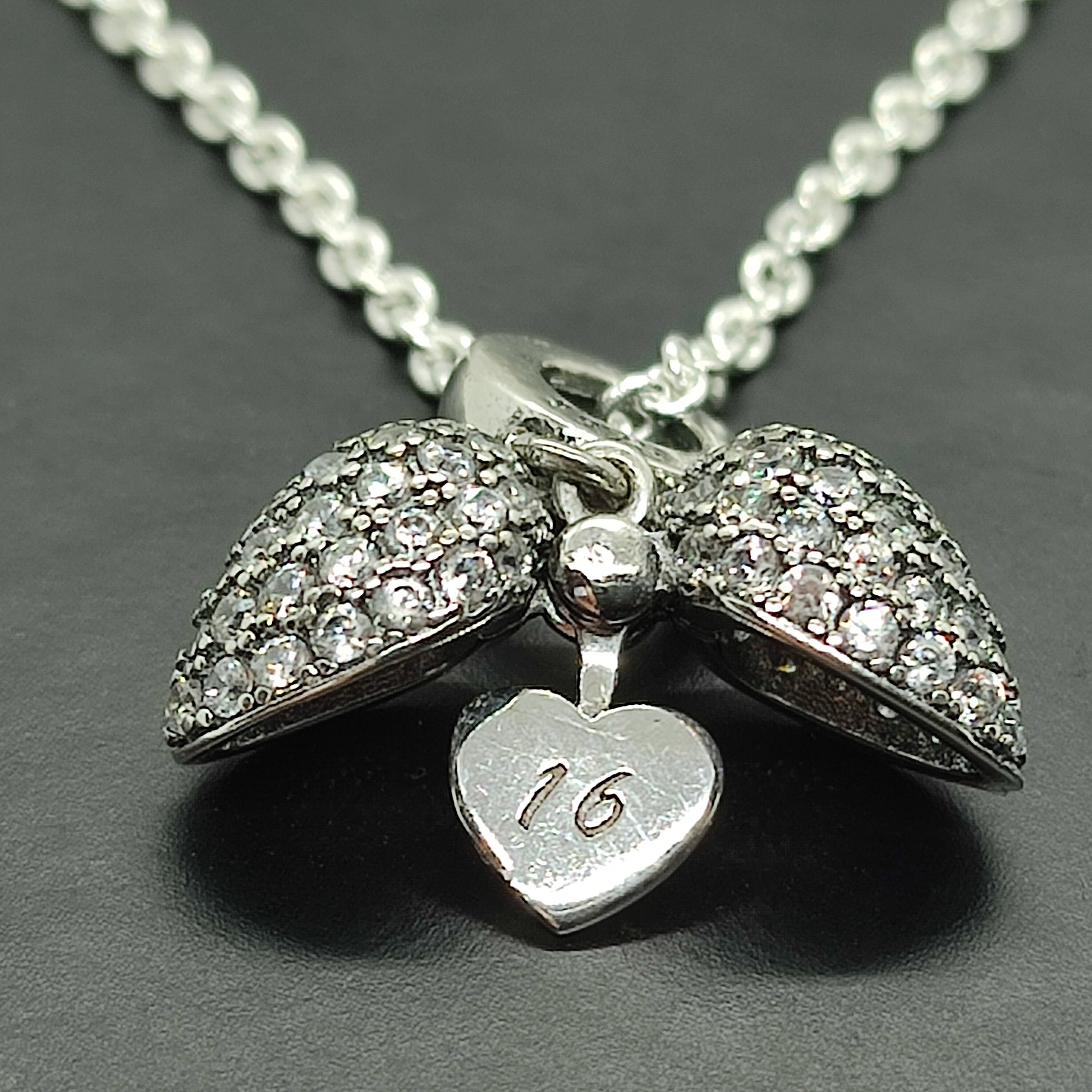 16th Birthday Necklace Pendant for Pandora Bracelet or 16 Age Necklace available in colours