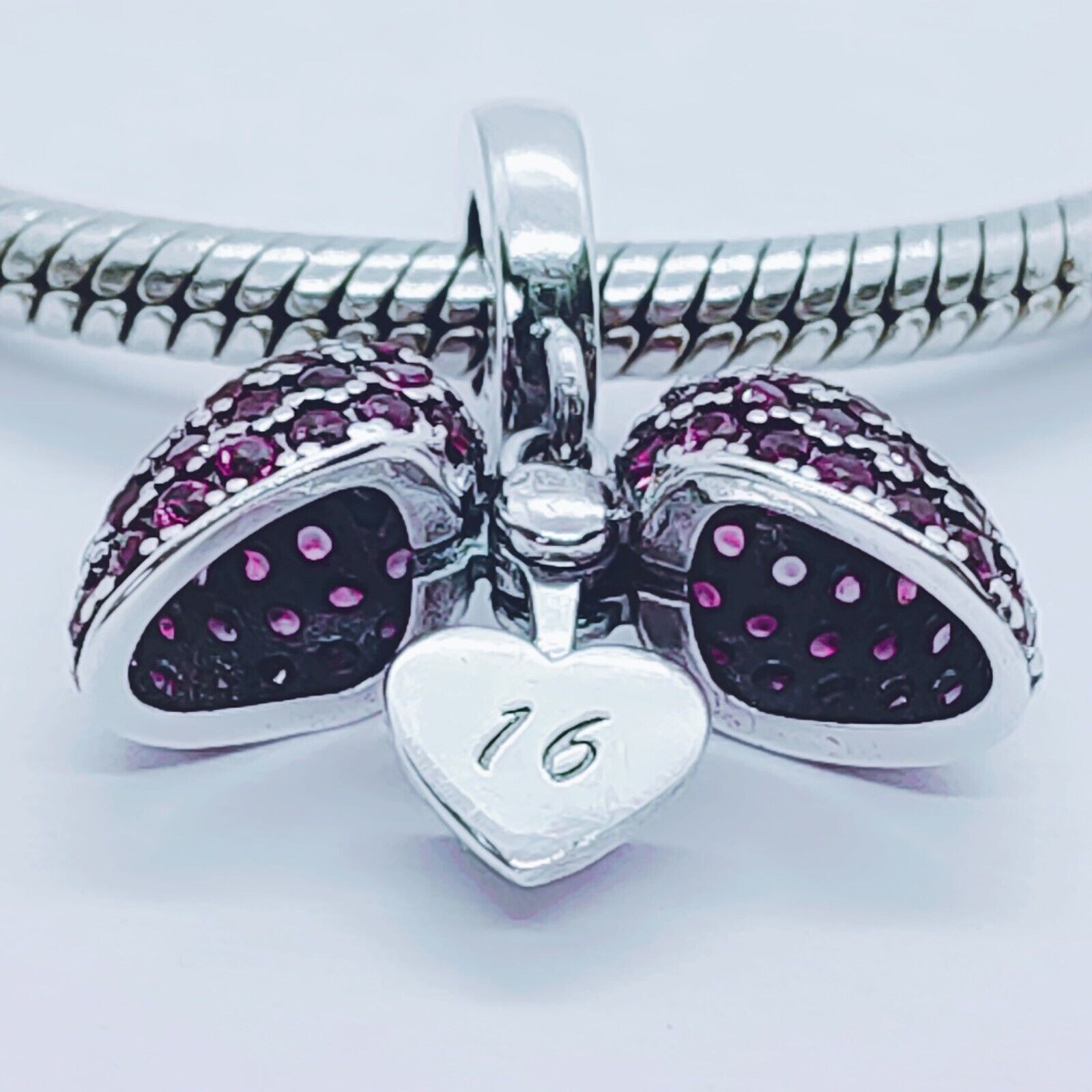16th Birthday Charm Pendant for Pandora Bracelet or 16 - Main Image