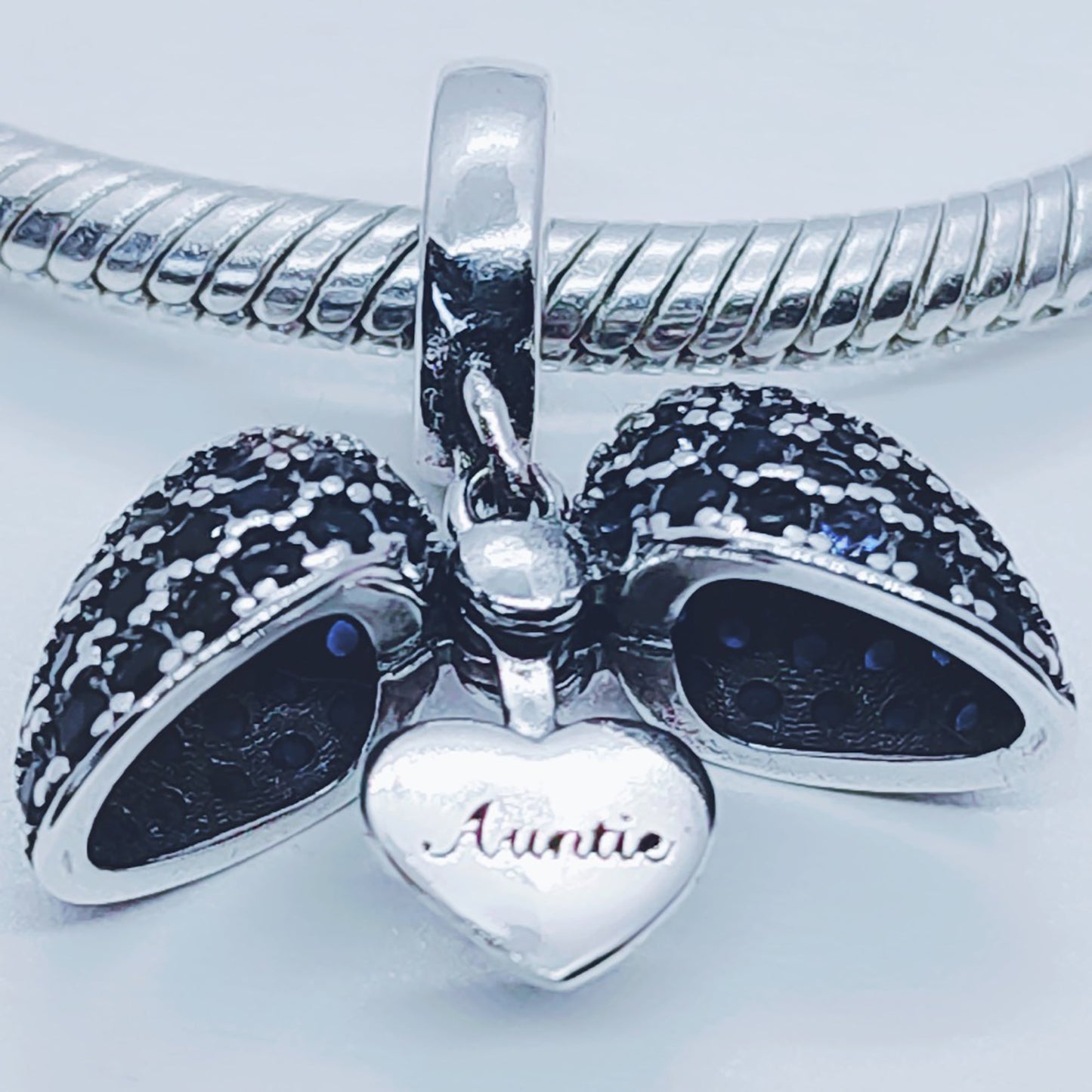 Best Friend Heart Necklace. BFF Pendant also fits Pandora Bracelet.  Available in 4 colours