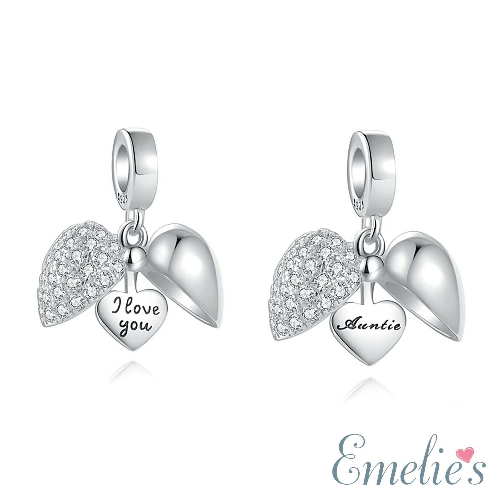 Auntie Heart Pandora Charm