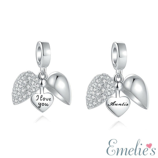 Auntie Heart Pandora Charm