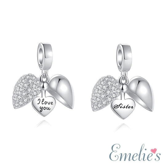 Sister Heart Pandora Charm