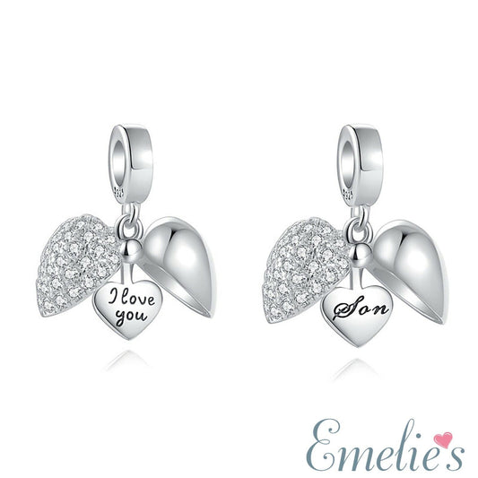 Son heart Pandora Pendant Charm