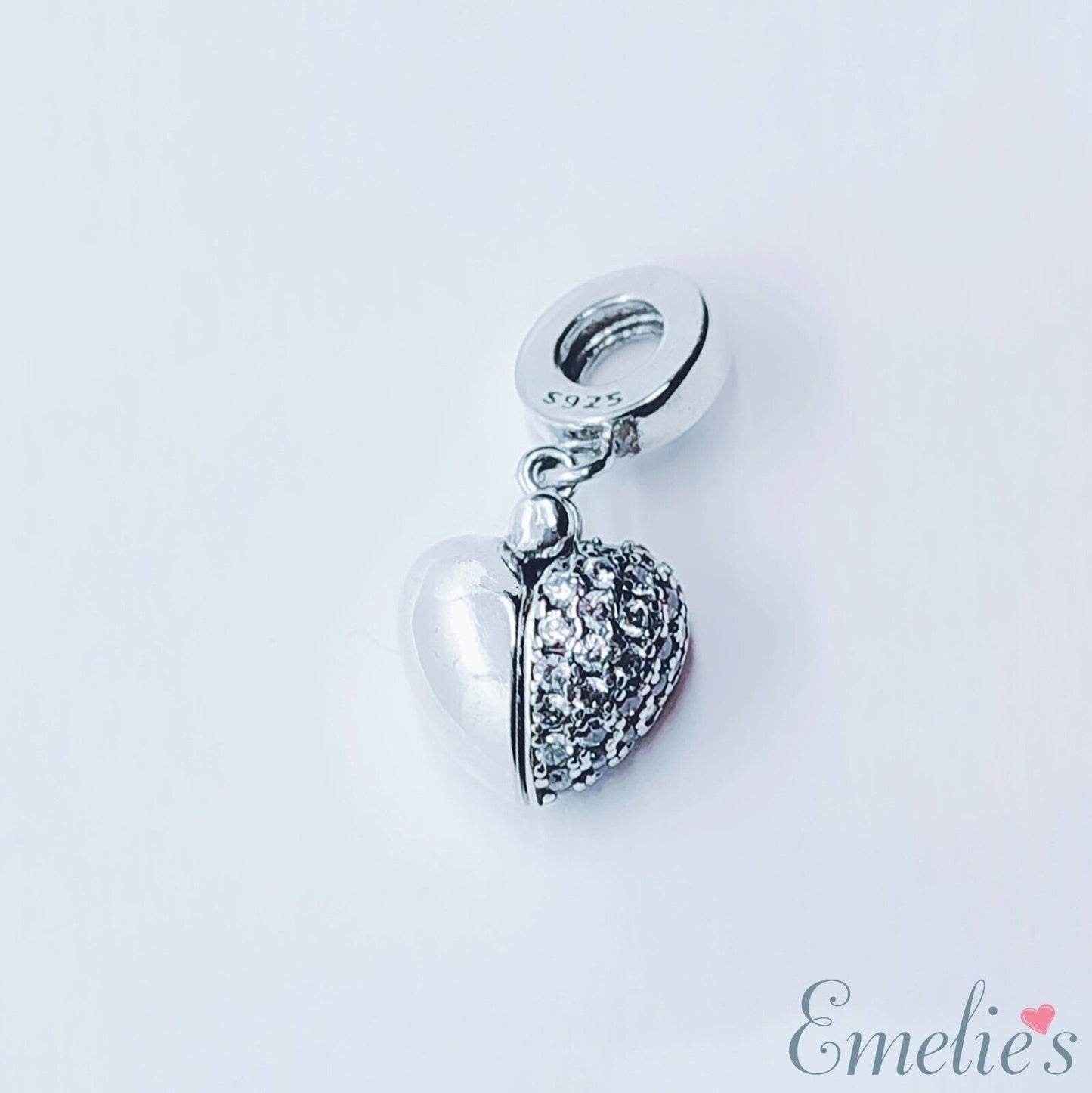 I Love You Nan Charm for Pandora Bracelet or Necklace. Locket Charm