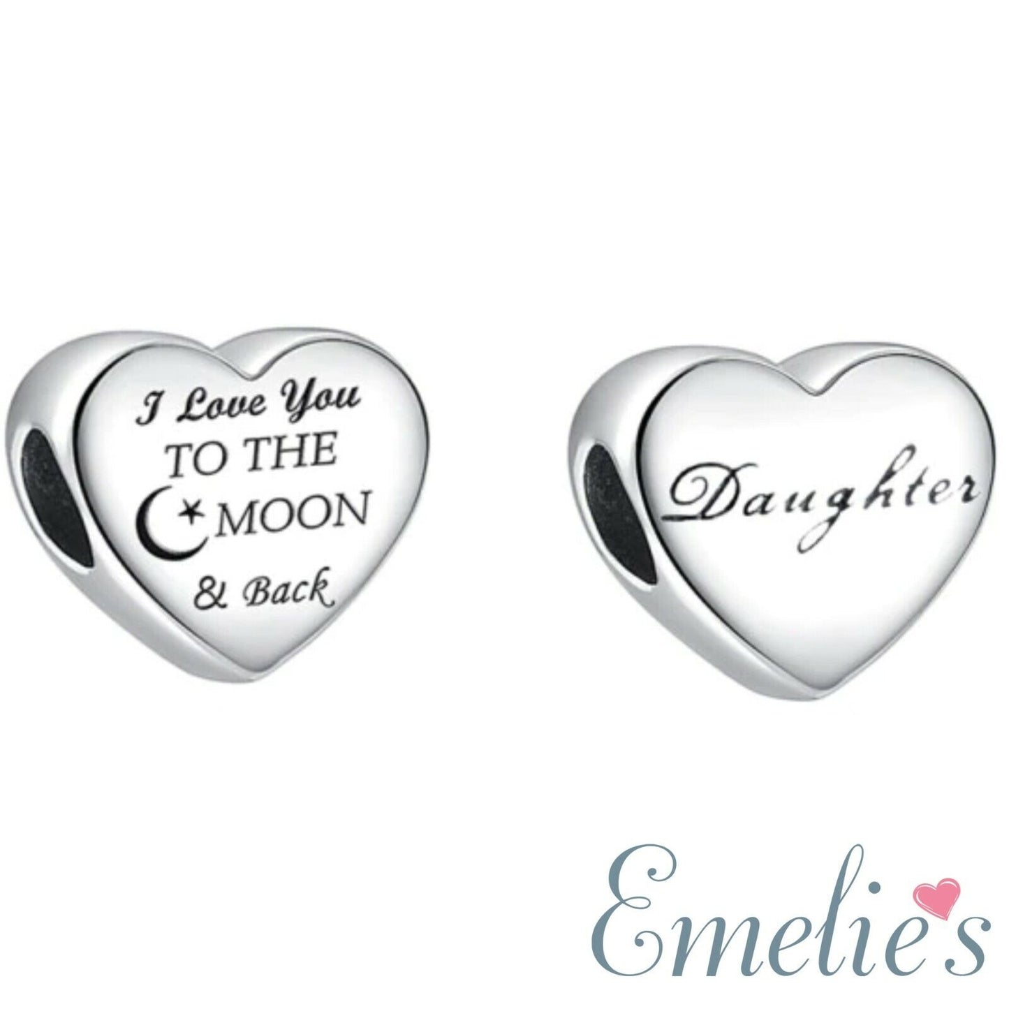 Daughter Moon Pandora Charm